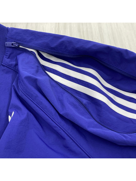 adidas ジャケット ナイロンジャケット ブルー JX1617