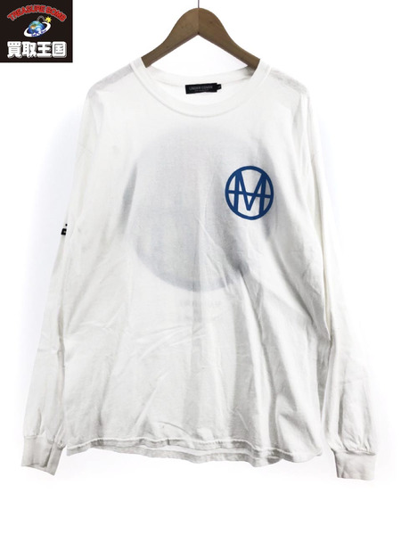 UNDERCOVER MAD STORE限定 MAD CIRCLE ROSE L S TEE L 白[値下]