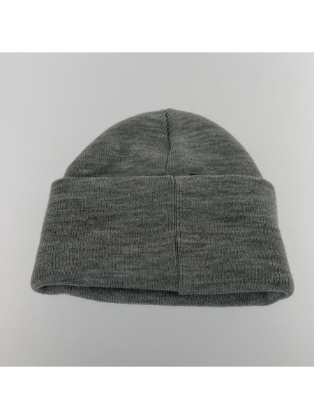 Supreme 24ss Tag Beanie グレー