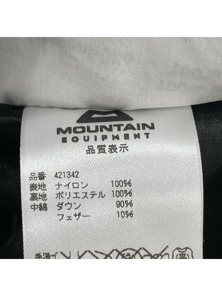 MOUNTAIN EQUIPMENT ダウンベスト sizeS ブラック