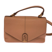 FURLA ハンドバッグ ダフネ トップハンドル 2WAY レザー ピンク