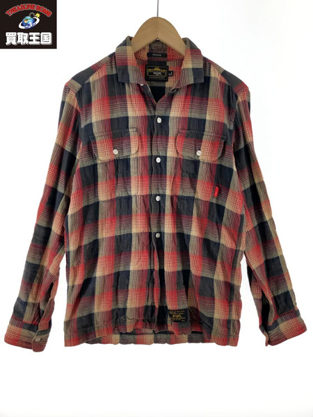 WTAPS｜19AW/UNION LS SHIRT｜ユニオンチェック｜フランネル-