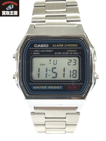 CASIO◆クォーツ腕時計/デジタル/A158W