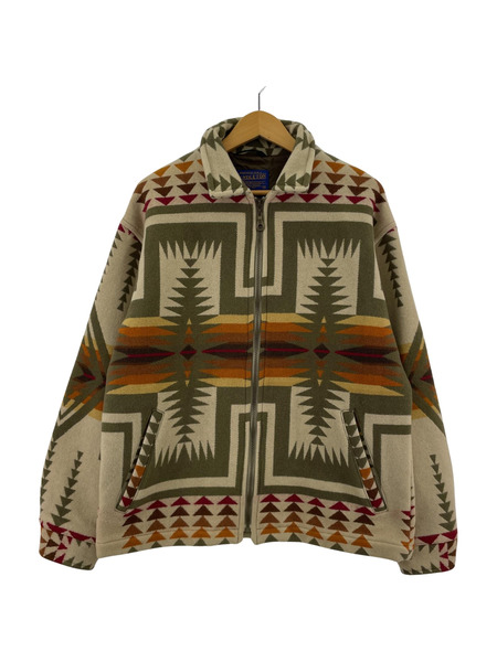 OLD PENDLETON USA製 チーフジョセフ柄ウールジャケット (M)