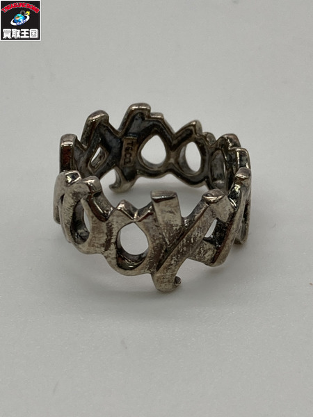 TIFFANY&Co ティファニー ラブ＆キス　リング シルバー 925 9号