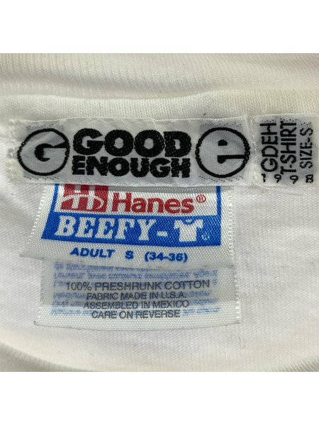 90s GOODENOUGH 1998 アヒルg L/STee S 白