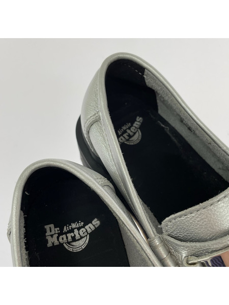 Dr.Martens PENTON II QUAD 厚底ローファー 6 銀