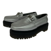 Dr.Martens PENTON II QUAD 厚底ローファー 6 銀