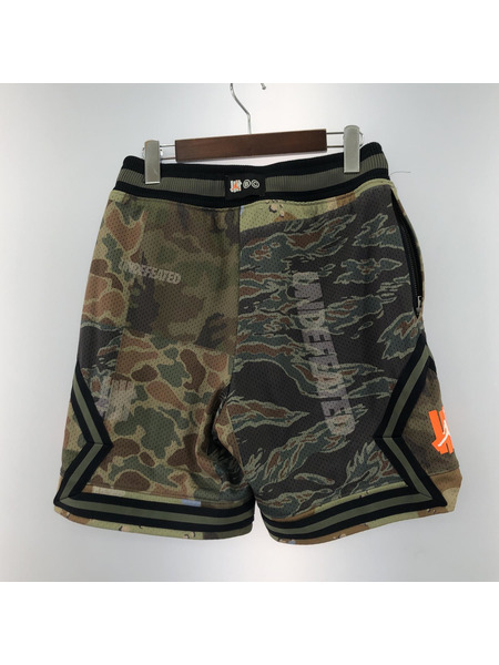 UNDEFEATED×JORDAN SHORT CAMO (XS)