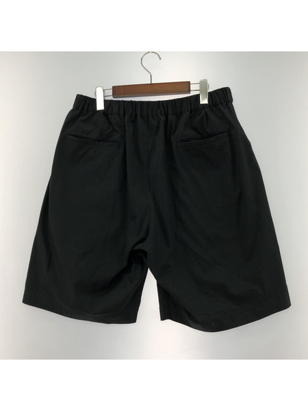 graphpaper 23AW Solotex Twill Wide Chef Shorts ブラック (F)
