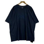 ARC'TERYX Cormac Logo SS ビッグプリントTee XXL 紺