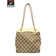 GUCCI GGキャンバス ハンドバッグ ベージュ 109143