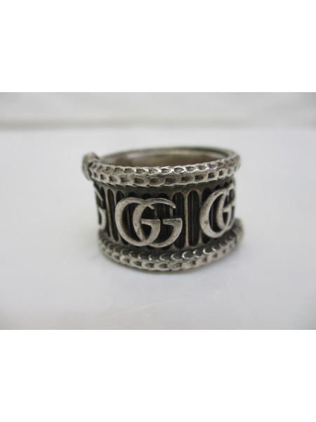 アクセサリー ダブルG スネークリング 925