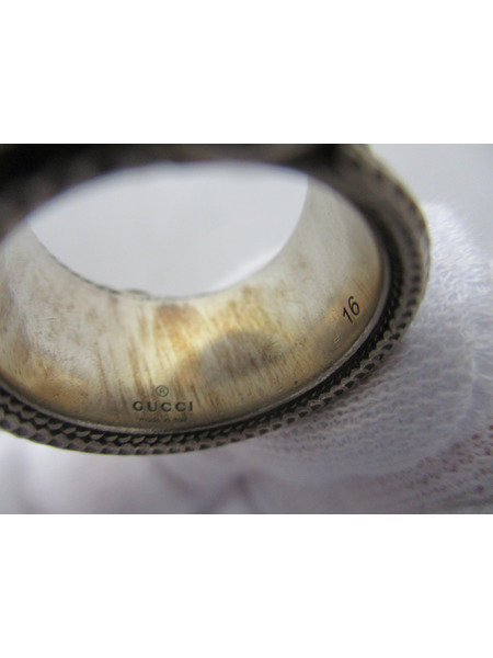 アクセサリー ダブルG スネークリング 925