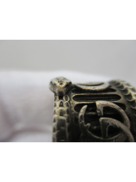 アクセサリー ダブルG スネークリング 925