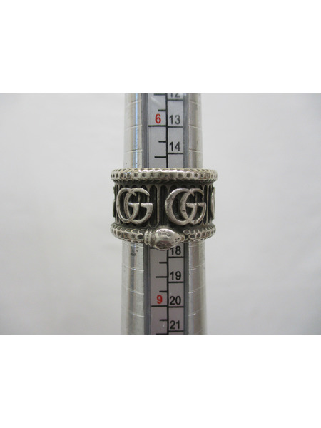 アクセサリー ダブルG スネークリング 925