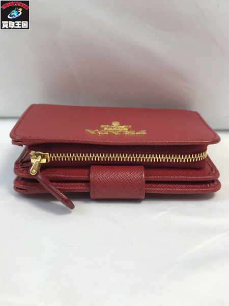 PRADA プラダ コンパクトウォレット SAFFIANO METAL ORO サフィアーノ サイフ 財布