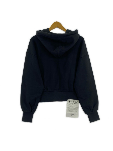Al Ain ショートパーカー S ブラック