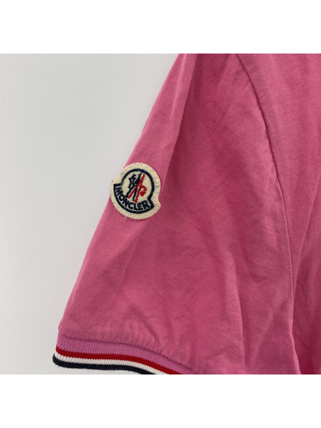 MONCLER/SS刺繍T/S/PNK[値下]