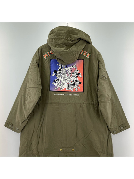 MOUSSY ミリタリージャケット disney モッズコート M