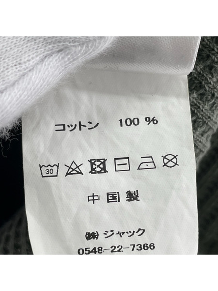 STUSSY BASIC THERMAL サーマルカットソー M オリーブ