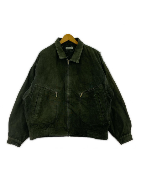 OLD・VINTAGE ジャケット CENTER CLEASE ダック KHK