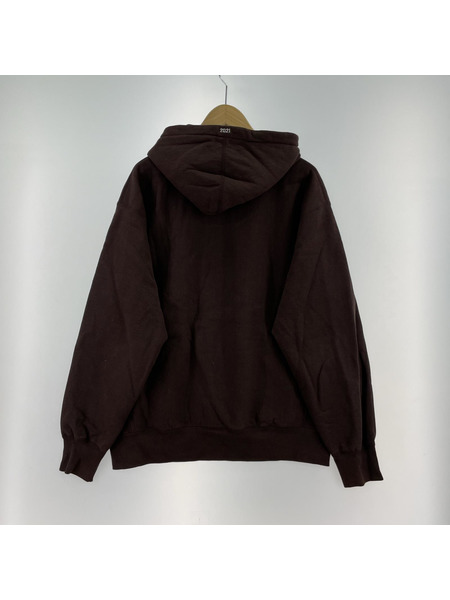 Supreme 　ボックスロゴ パーカー　ブラウン　M