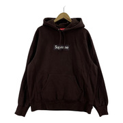 Supreme 　ボックスロゴ パーカー　ブラウン　M