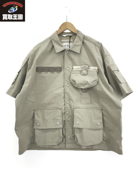 F CE. DIGAWEL 7Pocket S S Shirt ベージュ L[値下]