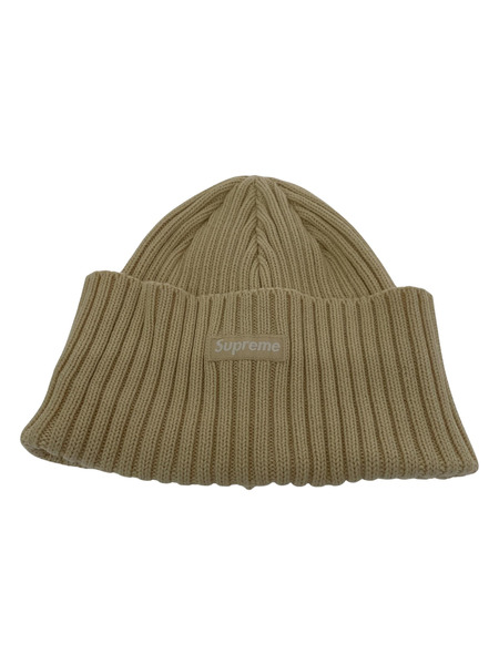 Supreme 24ss Overdyed Beanie ベージュ