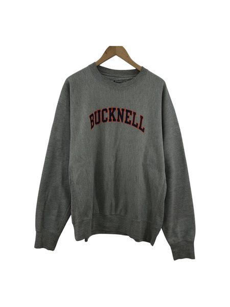 Champion 00s BUCKNELL REVESE WEAVE スウェット グレー (L)