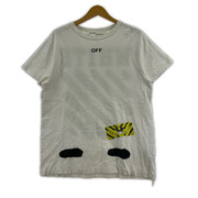 OFF-WHITE 半袖Tシャツ・カットソー off-white DIAGONAL SPRAY S/S T