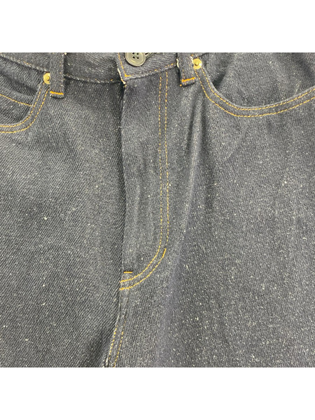 デニム・ジーンズ Cornier SILK NEP DENIM PANTS (XS) 紺