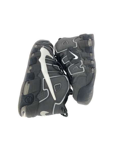 NIKE AIR MORE UPTEMPO 96 ハイカットスニーカー グレー 27cm