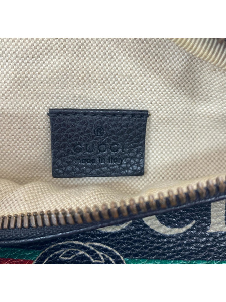 ボディバッグ GUCCI ウエストポーチ ウエストバッグ 527792 シェリー レザー