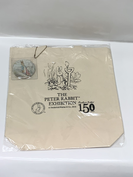 ピーターラビット 150周年 帆布トートバッグ 未開封 Peter Rabbit 