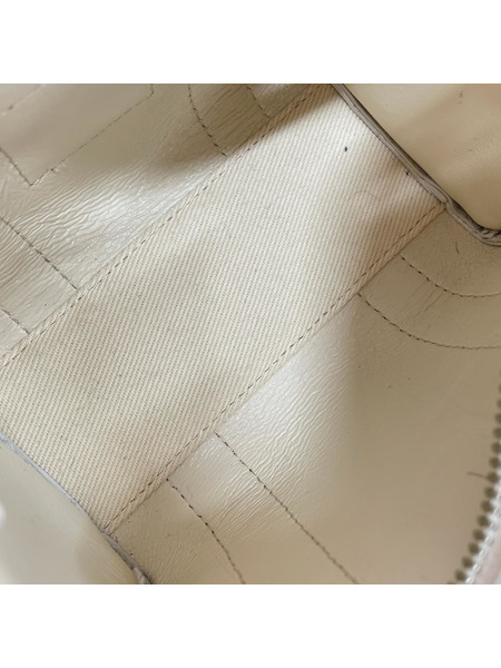 MARC JACOBS Leather Mini トートバッグ/WHT