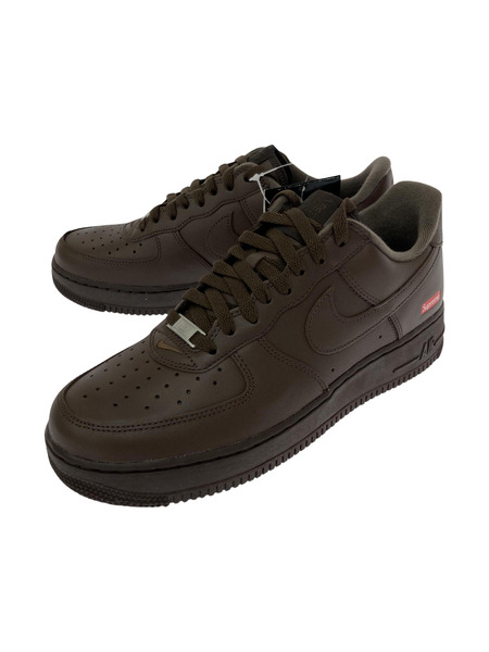 NIKE×SUPREME AIR FORCE 1 BRN 27.0cm