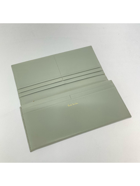 Paul Smith 長財布 マルチカラードロゴ 長財布 ライトグレー[値下]