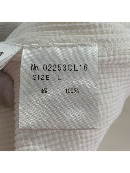 HYSTERIC GLAMOUR 長袖Tシャツ・カットソー 25AW サーマル 白 (L)