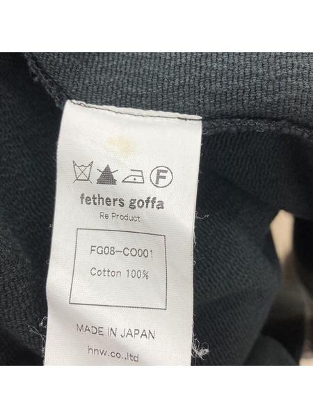 fethers goffa/ロングコート/BLK