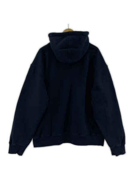 Supreme パーカー 23SS Script Hooded Sweatshirt NVY L[値下]