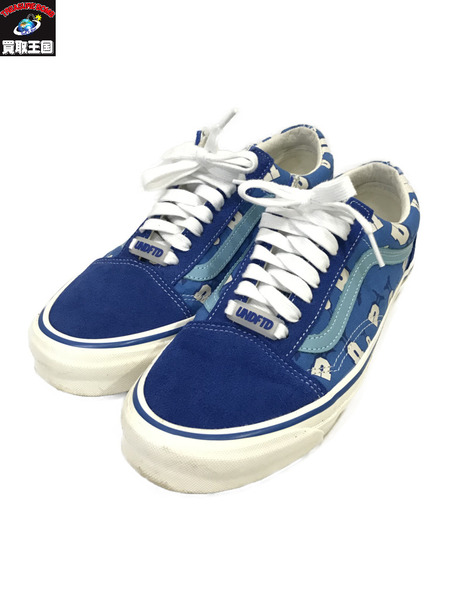 VANS×UNDEFEATED/22SS/OG Old Skool L/26.5cm/VN0A4P3X7AG/BLU/青/ブルー/ヴァンズ×アンディフィーテッド/メンズ/靴/シューズ[値下]