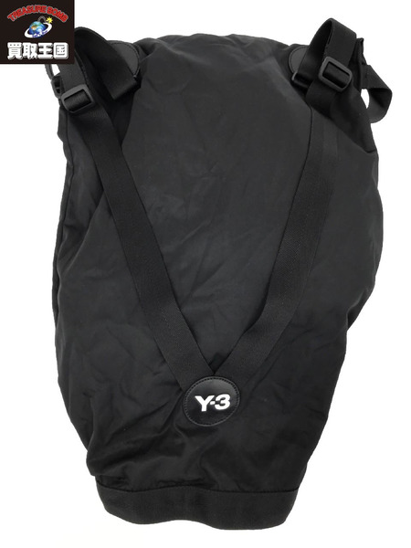 Y-3 PACKABLE BAG BLACK[値下]