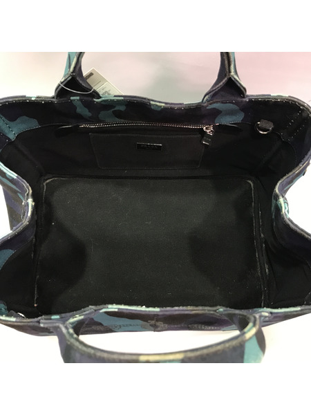 PRADA カナパトートバッグ カモフラ