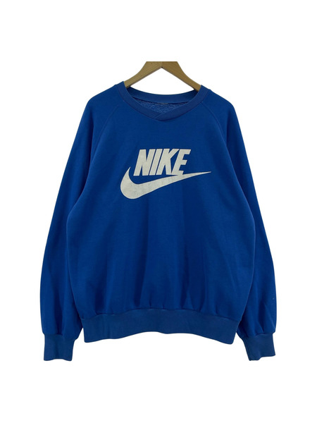 NIKE スウェット・トレーナー ロゴスウェット/ブルー