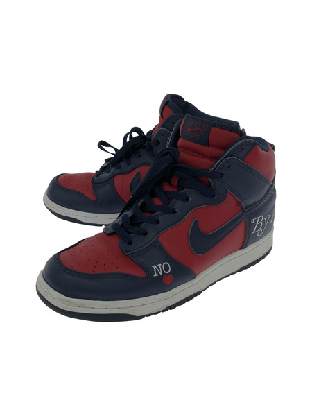 NIKE SB×Supreme/DUNK HIGH BY ANY MEANS/DN3741-600/26.5cm