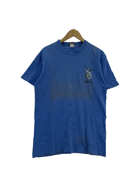 STUSSY 半袖Tシャツ・カットソー 80's/初期タグ/汚レアリ