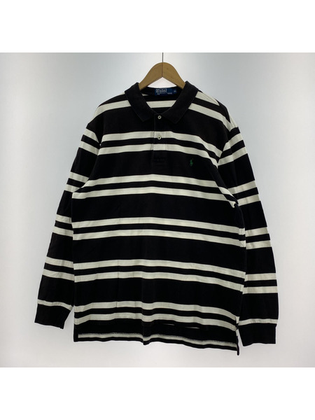 POLO RALPH LAUREN L/S ポロシャツ （XL）