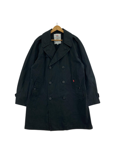 Supreme MILITARY TRENCH COAT BLK M